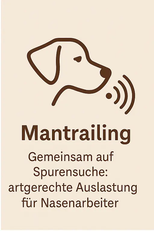 mantrailing dog training